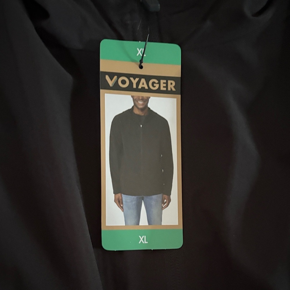 Voyager Men's Black Lightweight Jacket